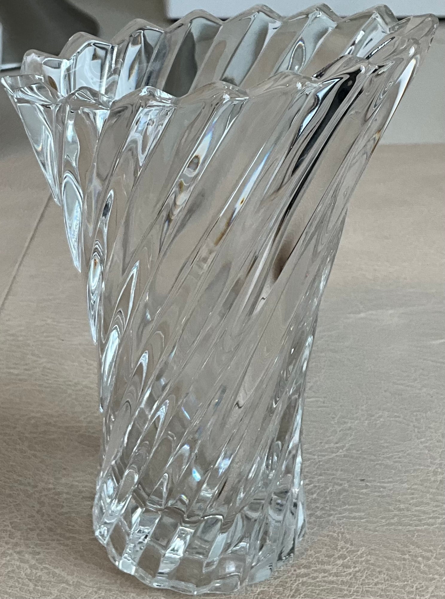 Mikasa Crystal Clear Bud Vase