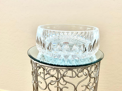 Gorham Althea Heavy Crystal Serving Bowl, Germany