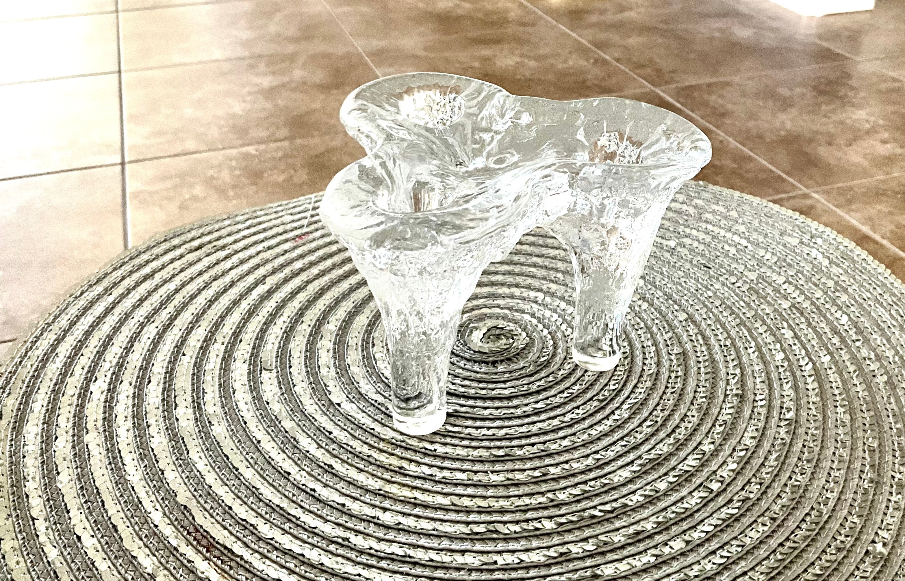 Kosta Boda Artful Candlebra from Sweden