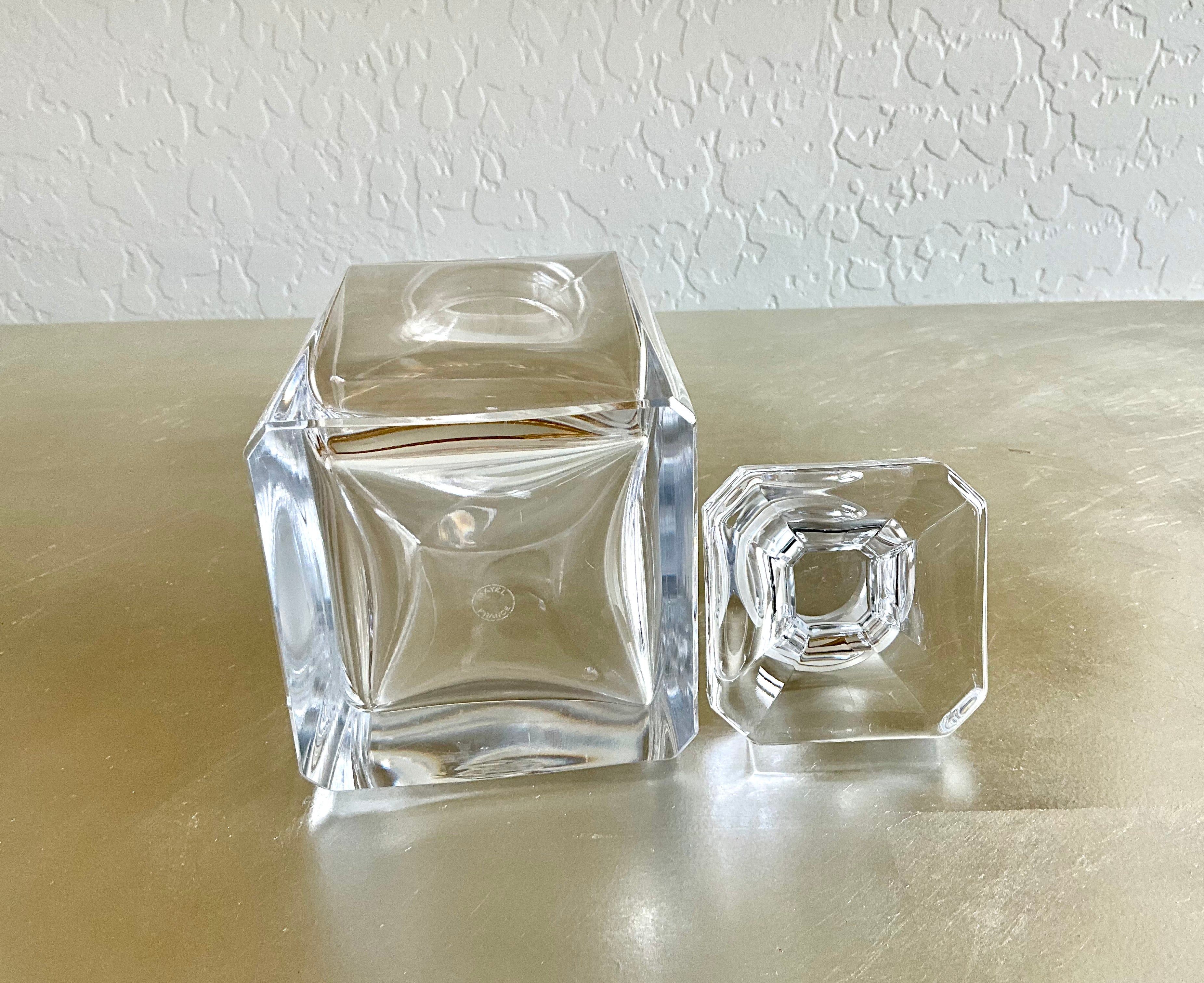 Bayel Cristal (Cristalleries Royales de Champagne) Decanter, France