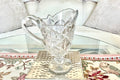 Antique McKee Pres-Cut Toltec Small Footed Creamer