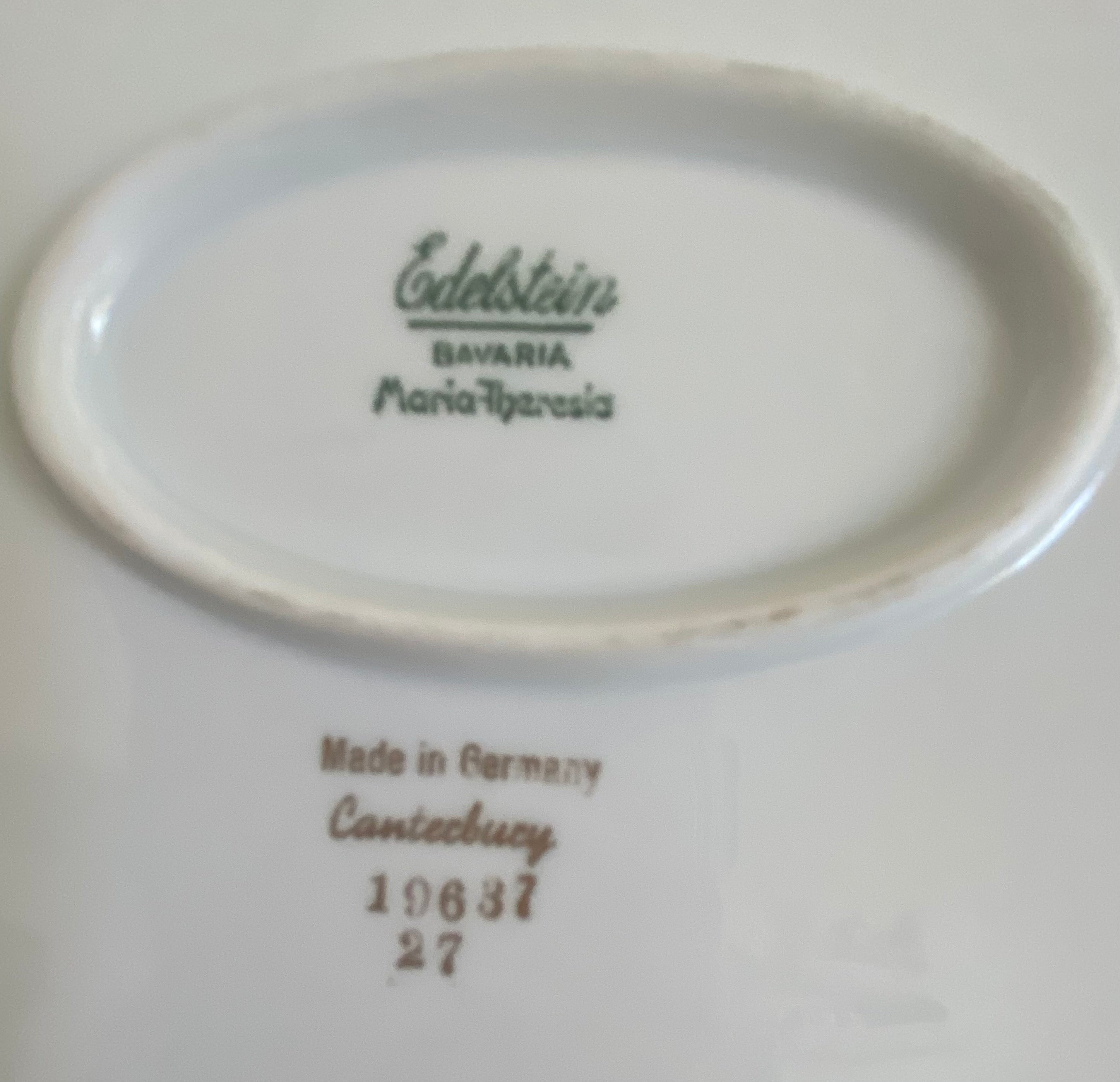 2 Edelstein Bavaria, Germany, Maria -Theresa, Canterbury