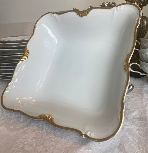 Edelstein Bavaria Antique Large Serving Bowl, Maria-Theresia. Canterbury