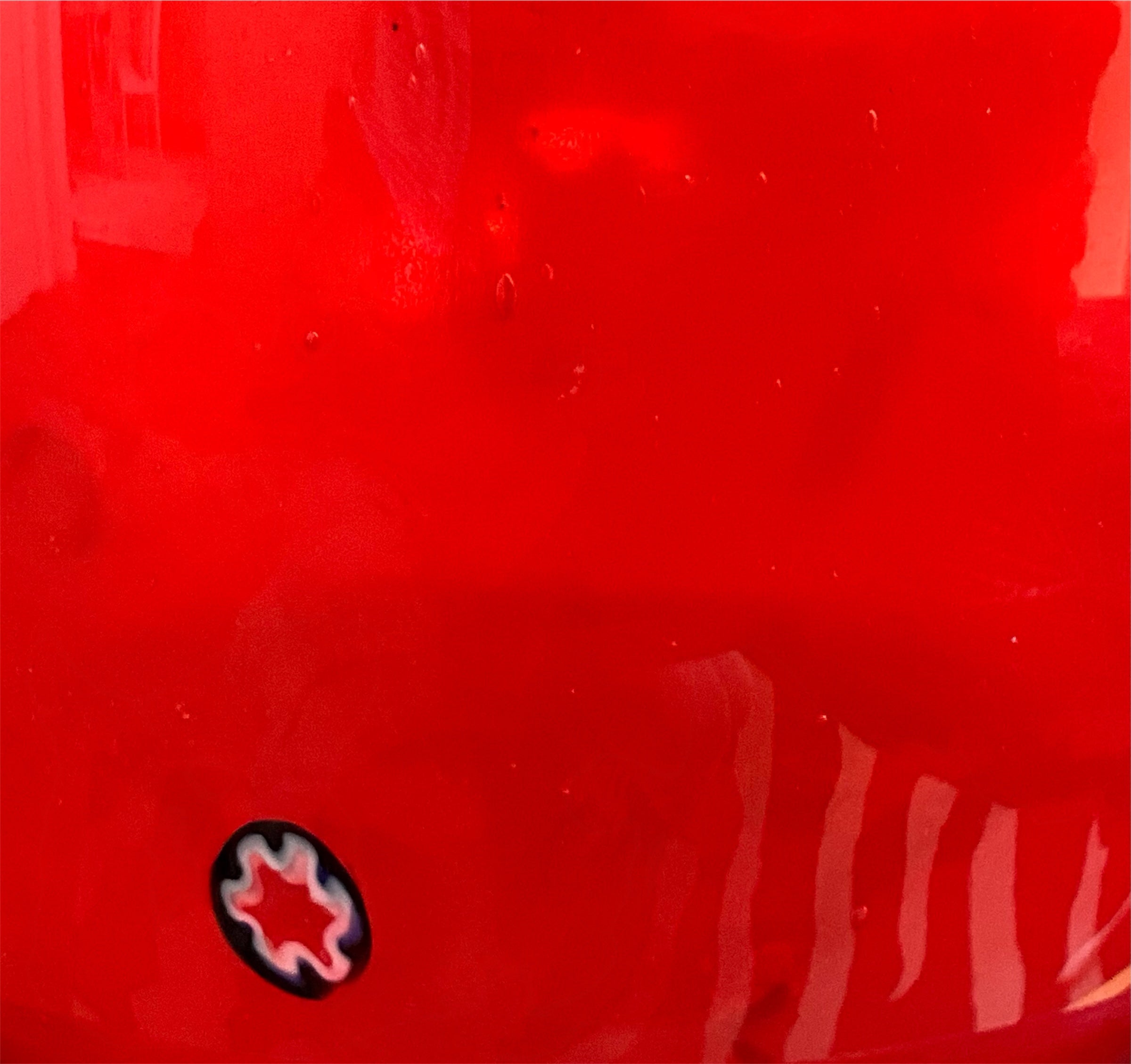Translucent Opaque Artistic Vintage Murano Style Vase