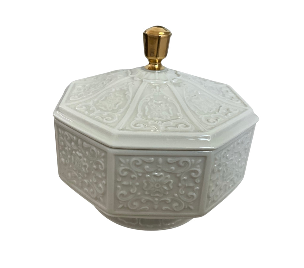 Lenox Embossed Chatham Collection Candy, Nut Dish