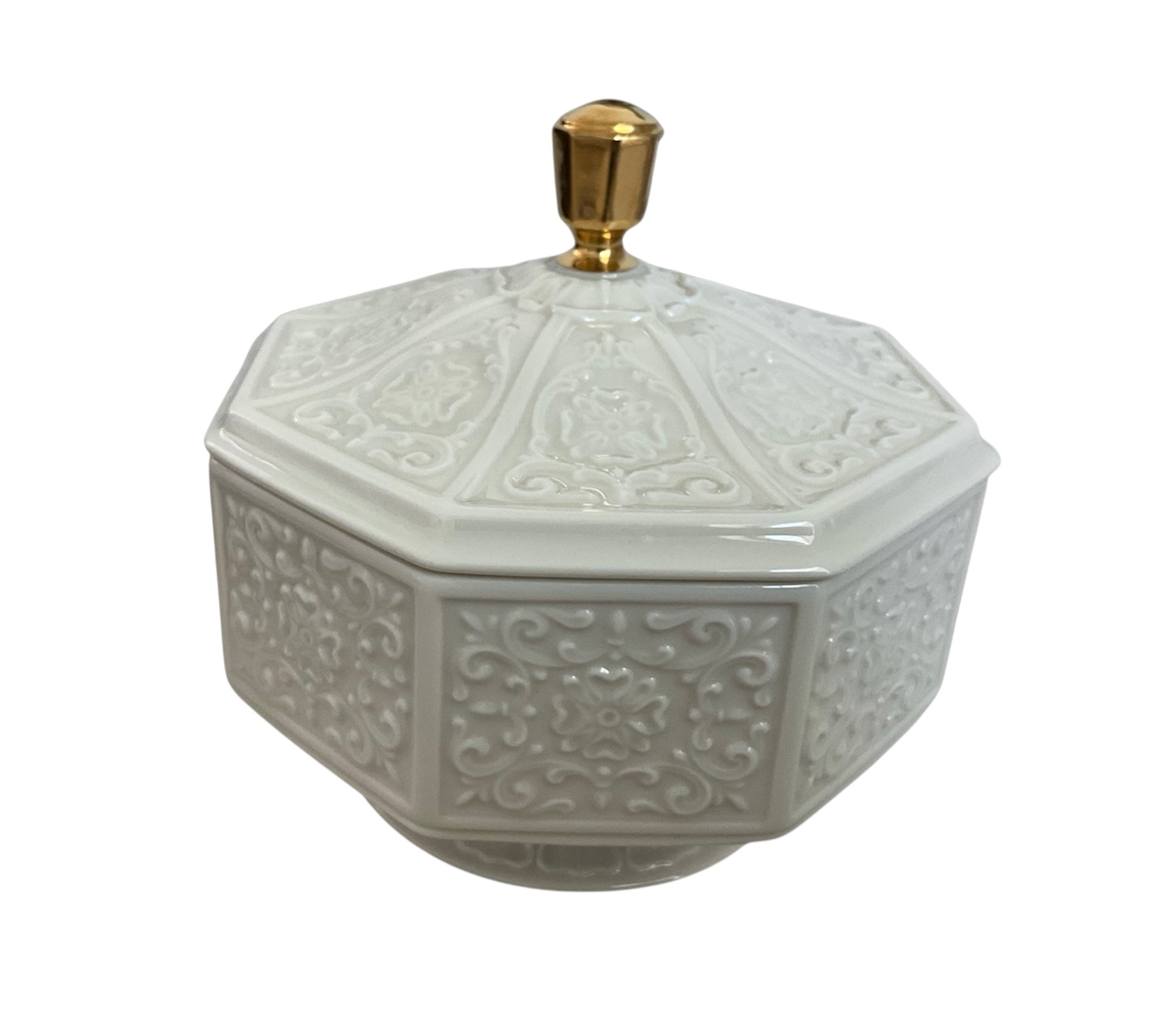 Lenox Embossed Chatham Collection Candy, Nut Dish