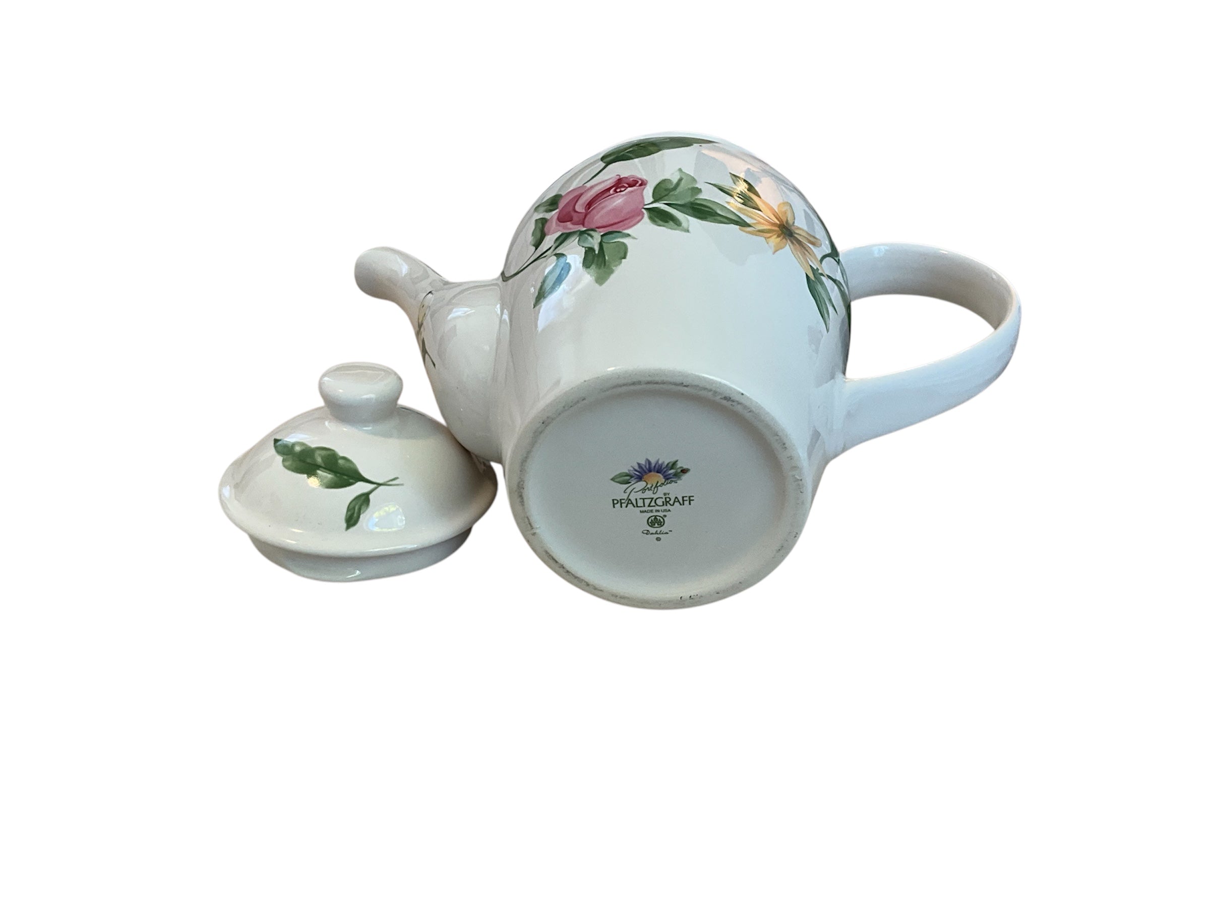Pfaltzgraff  Dahila Coffee Teapot